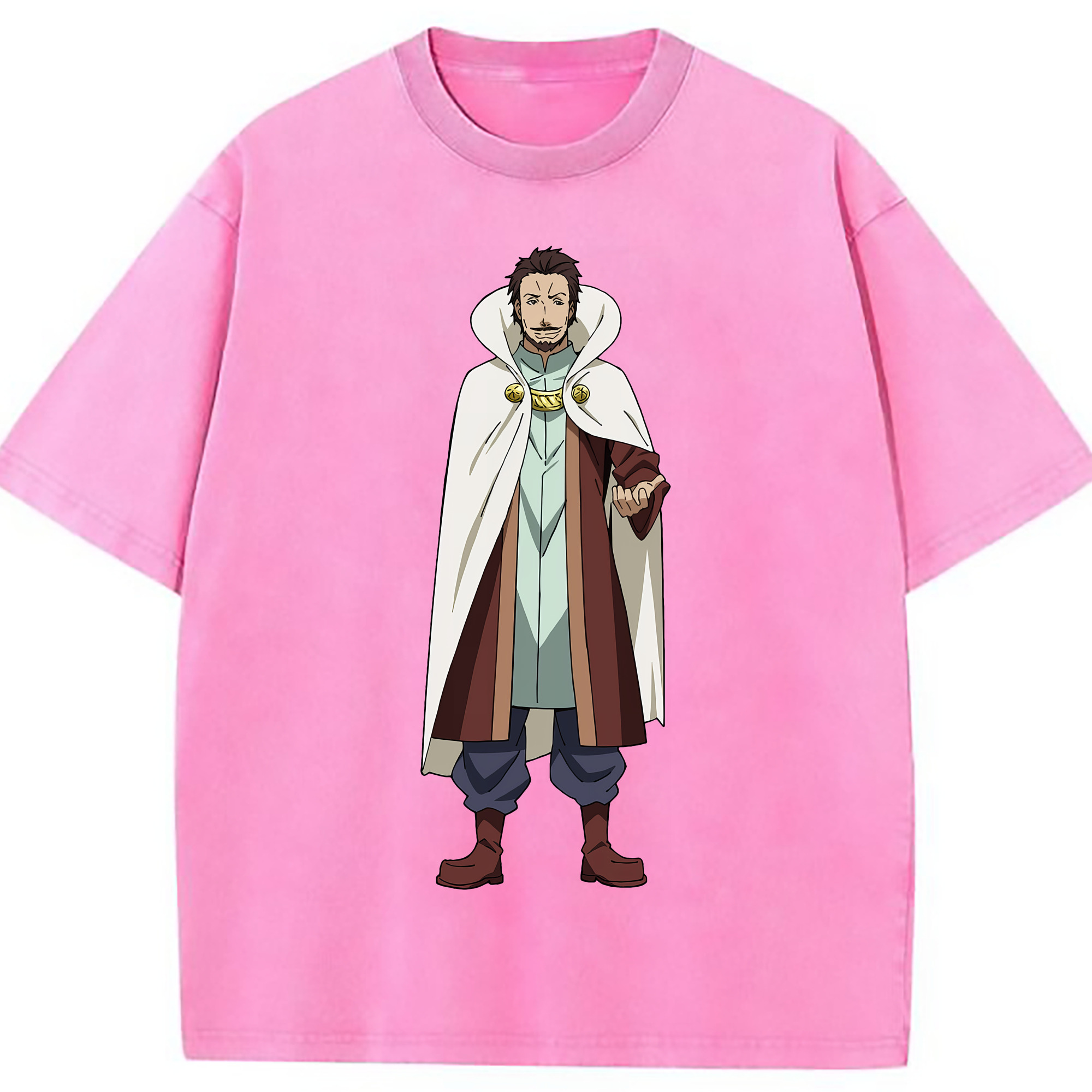 （画像用） 転スラ Regarding Reincarnated to Slime 綿100% ヴィンテージ風 半袖Tシャツ（フロントプリント）